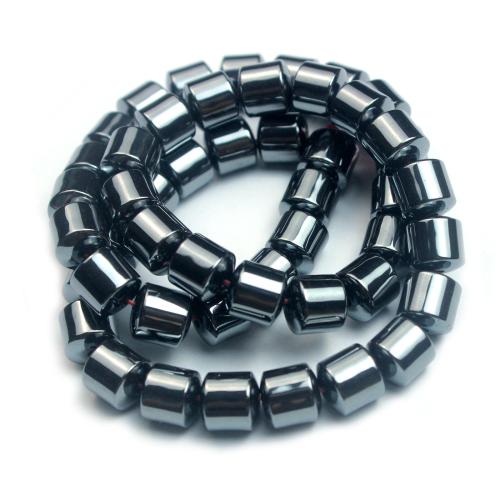 Coirníní Hematite Neamh-maighnéadach, Droim, snasta, DIY & méid éagsúla do rogha, Díolta De réir Snáithe