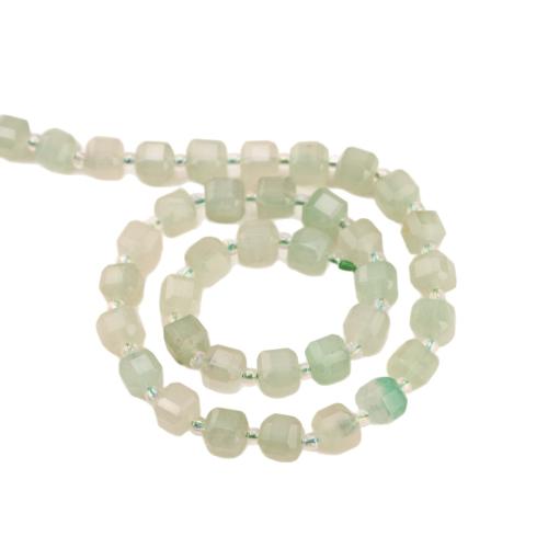 Natural Aventurine Beads Green Aventurine Square polished DIY & faceted Sold Per Approx 38 cm Strand