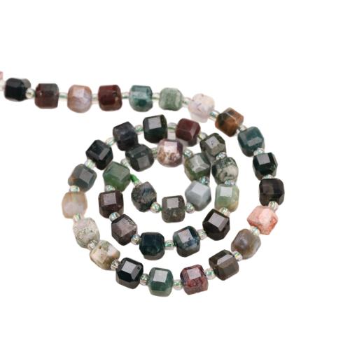 Perle agate indienne naturelle , cadre, poli, DIY & normes différentes pour le choix & facettes, Vendu par Environ 38 cm brin