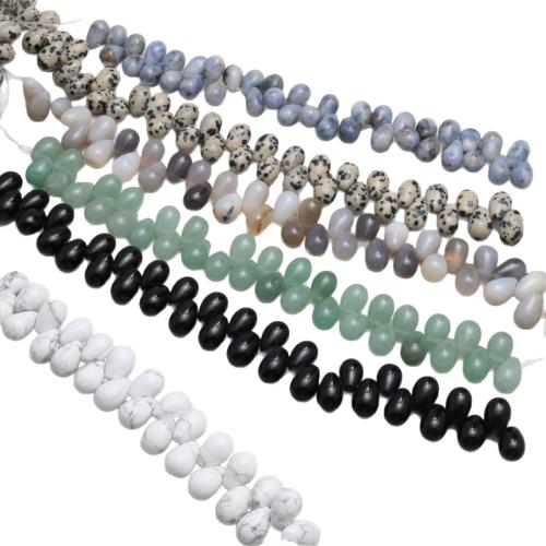 Perles bijoux en pierres gemmes, pierre gemme, larme, DIY & différents matériaux pour le choix & normes différentes pour le choix, Vendu par brin