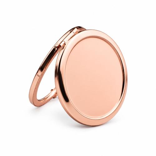 Miroir cosmétique de zinc Alloy, alliage de zinc, Plat rond, Placage, Pliable & DIY, plus de couleurs à choisir, 70x10mm, Vendu par PC