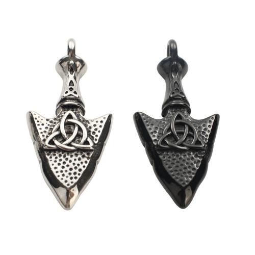 Bijoux pendentifs en acier inoxydable , Acier inoxydable 304, Placage, DIY, plus de couleurs à choisir, 48.80x22x6.30mm, Vendu par PC