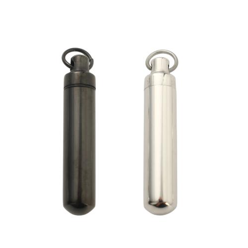 304 acciaio inox Cofanetto cinerarie ciondolo, placcato, DIY, nessuno, 38.40x7.80mm, Venduto da PC