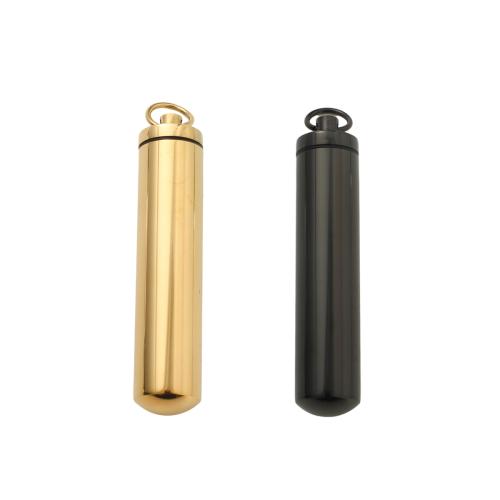 304 acciaio inox Cofanetto cinerarie ciondolo, placcato, DIY, nessuno, 61x12.70mm, Venduto da PC