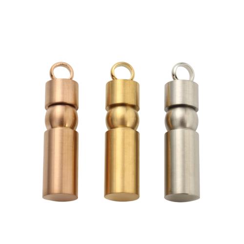 304 acciaio inox Cofanetto cinerarie ciondolo, placcato, DIY, nessuno, 39.10x9.40mm, Venduto da PC