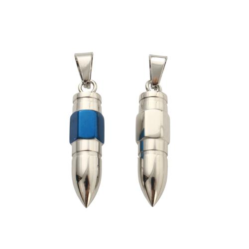 304 acciaio inox Cofanetto cinerarie ciondolo, placcato, DIY, nessuno, 34.80x8mm, Venduto da PC