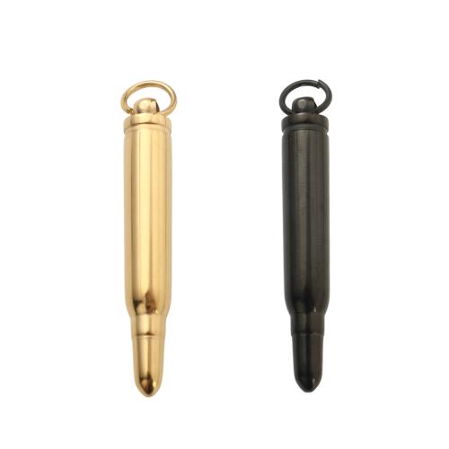 304 acciaio inox Cofanetto cinerarie ciondolo, placcato, DIY, nessuno, 42.70x6.50mm, Venduto da PC