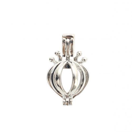 Zinc Alloy Pendants plated DIY & hollow Sold By PC