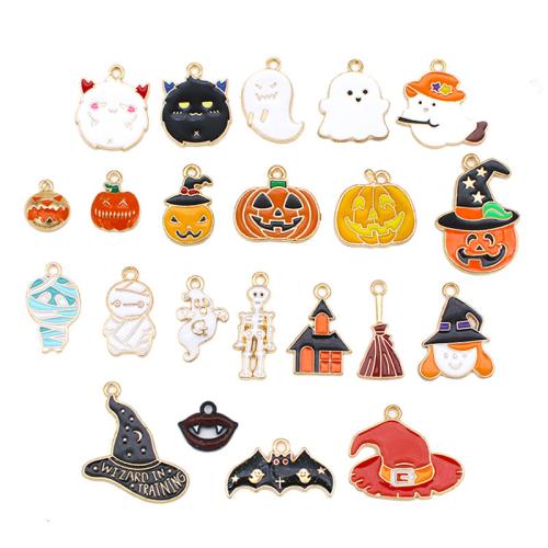 Móda Halloween přívěšek, Zinek, á, DIY & Halloween Šperky dárek & různé styly pro výběr & smalt, Prodáno By PC