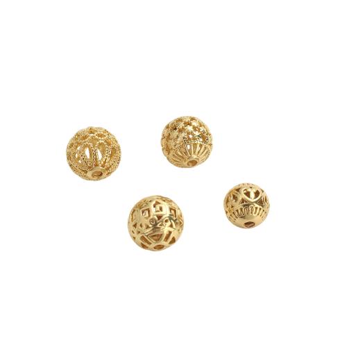 Messinki Spacer Helmet, real kullattu, tee-se-itse & eri tyylejä valinta & ontto, Reikä:N. 1.5mm, Myymät PC