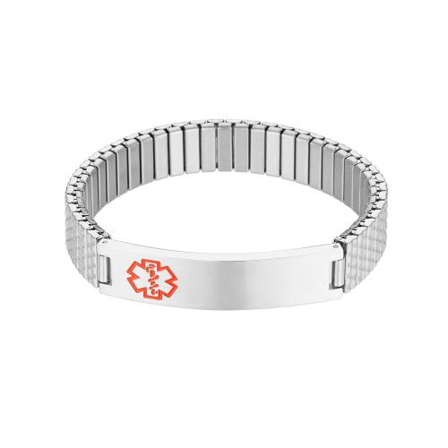 304 roestvrij staal Armband, plated, mode sieraden & voor de mens, meer kleuren voor de keuze, Verkocht door PC