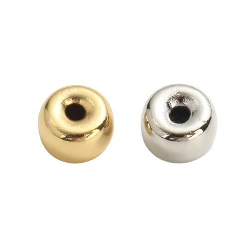 Žalvaris Spacer karoliukai, Žalvarinis, padengtą, Pasidaryk pats, daugiau spalvų pasirinkimas, 8.50x5.10mm, Skylė:Apytiksliai 2mm, Pardavė PC
