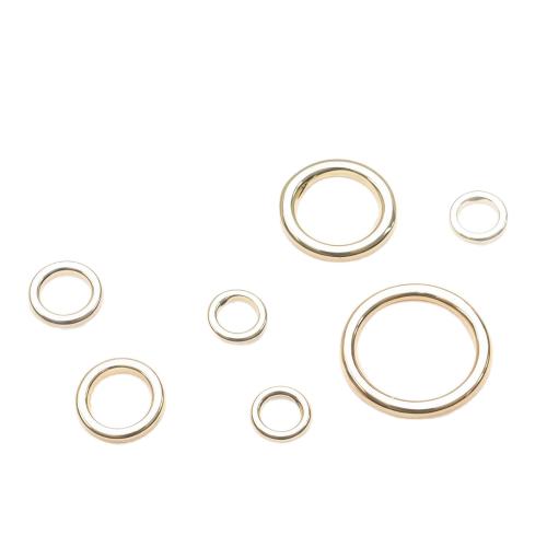 Doublé or Anneau de liaison, Rond, normes différentes pour le choix, plus de couleurs à choisir, Vendu par PC