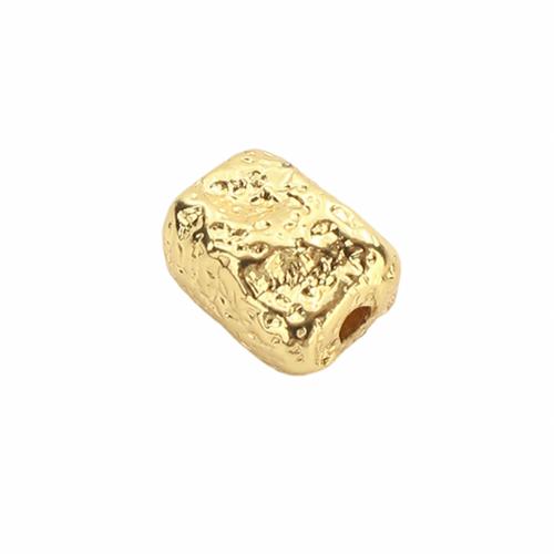 Entretoise de perles en laiton, Plaqué d'or, DIY, 7.70x5.60x4.60mm, Trou:Environ 1mm, Vendu par PC