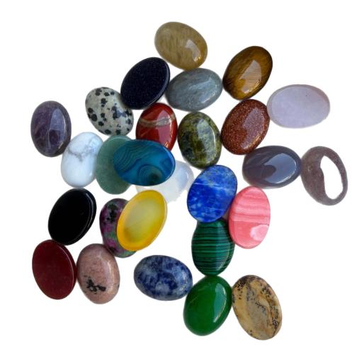 Cabochons en pierres précieuses, pierre gemme, ovale, poli, DIY & différents matériaux pour le choix, 12x18mm, Vendu par PC