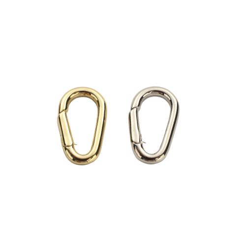 Fermoir à pression en laiton, Placage, DIY, plus de couleurs à choisir, 20x12x3.20mm, Trou:Environ 15x7mm, Vendu par PC