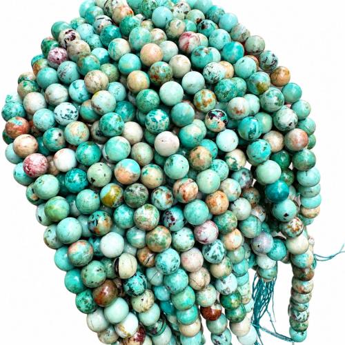 goutte, Rond, poli, DIY & normes différentes pour le choix, bleu turquoise, Vendu par brin
