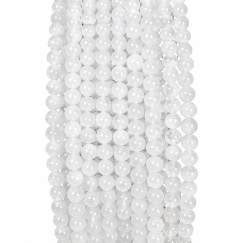 Perles de Quartz clair naturel, Rond, DIY & normes différentes pour le choix, Vendu par Environ 38 cm brin