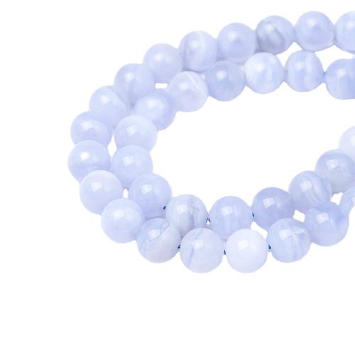 Perles agates violet naturelles, agate pourpre, Rond, poli, DIY & normes différentes pour le choix, Vendu par brin