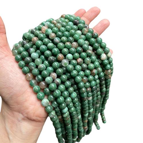 Jade korálky, Jade Afriky, Kolo, DIY & různé velikosti pro výběr, zelený, Prodáno za Cca 38 cm Strand