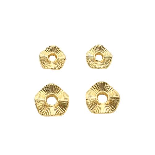 Entretoise de perles en laiton, Plaqué d'or, DIY & normes différentes pour le choix, Vendu par PC