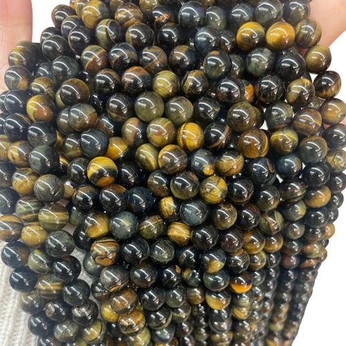 Tiger Eye Beads, Runde, du kan DIY & forskellig størrelse for valg, flere farver til valg, Solgt af Strand