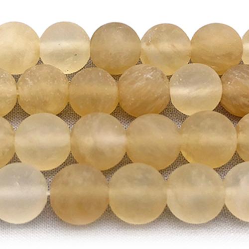 Round Crystal Pärlor, Kristall, Rund, DIY & olika storlek för val & frosted, Jonquil, Säljs av Strand