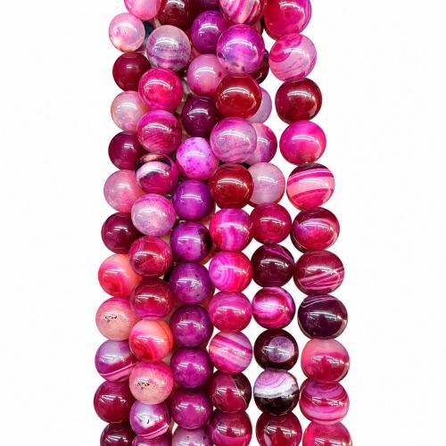 Achát Korálky, Kolo, DIY, více barev na výběr, 16mm, Prodáno za Cca 38 cm Strand