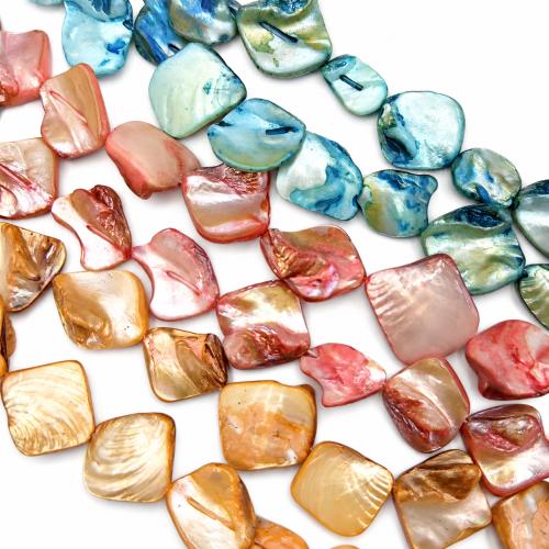 Přírodní barevné Shell korálky, Skořápka, DIY, více barev na výběr, Prodáno za Cca 38 cm Strand