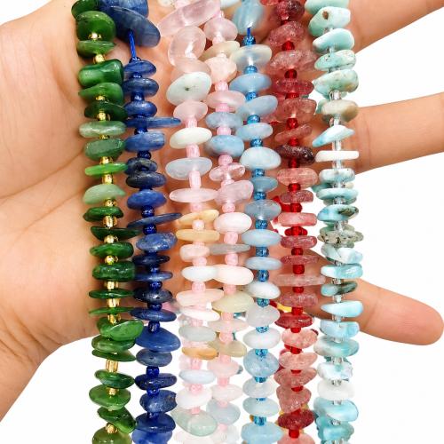 Edelstein Schmuckperlen, DIY & verschiedenen Materialien für die Wahl, beads size 8-12mm, verkauft per ca. 38 cm Strang