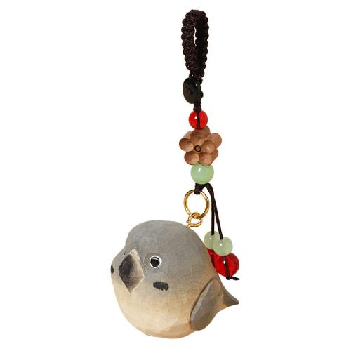 Trä Key Lås, Parrot, handgjord, Söt & olika stilar för val, 52x36x38mm, Säljs av PC