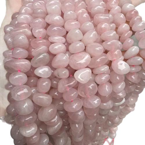 Natural Rose Quartz Beads irregular polished DIY 6mm Sold Per Approx 38 cm Strand