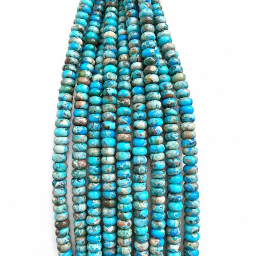 Gemstone Jewelry Beads Impression Jasper Abacus DIY Sold Per Approx 38 cm Strand