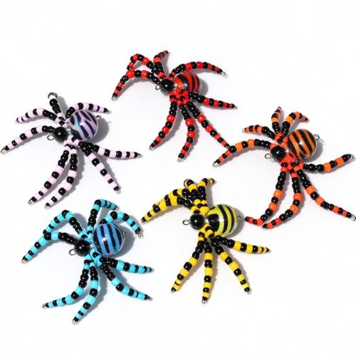 Resin Decoration Spider Halloween Design Sold By PC