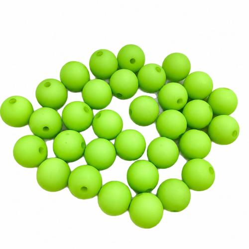 Frosted Acrylic Beads Round injection moulding DIY 16mm Sold By Lot