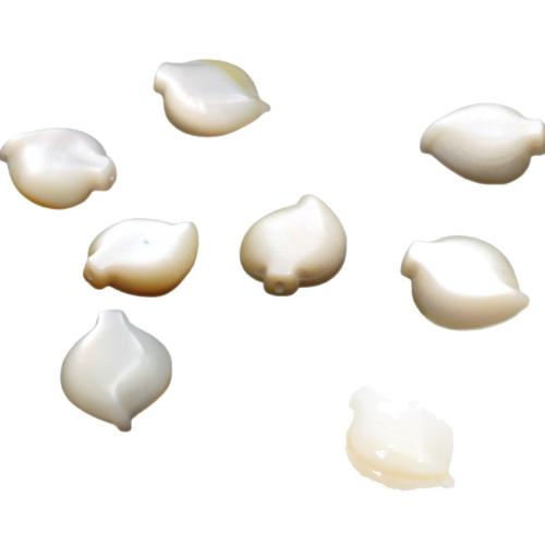 Természetes Sárga Shell gyöngyök, DIY, sárga, 15x12mm, Által értékesített PC
