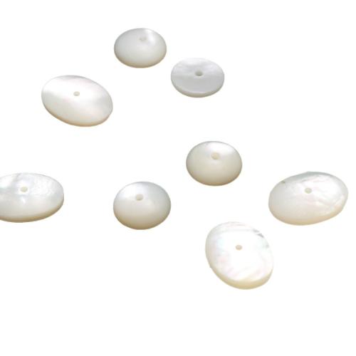 Natural White Shell gyöngyök, DIY & különböző stílusokat a választás, több színt a választás, Által értékesített PC