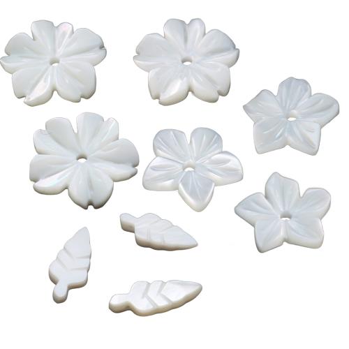 Natural White Shell gyöngyök, Faragott, DIY & különböző stílusokat a választás, több színt a választás, Által értékesített PC