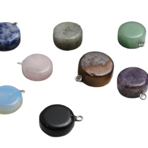Gemstone Vedhæng Smykker, Ædelsten, Teardrop, poleret, du kan DIY & facetteret, flere farver til valg, Solgt af PC