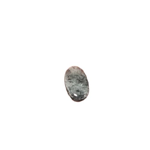 Naturlig Quartz Vedhæng, Sort Rutilated Quartz, du kan DIY, size 30-45*15-25*5-8mm, Solgt af PC