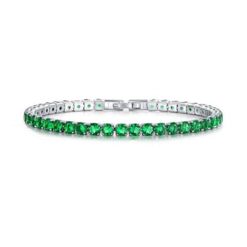 cobre pulseira, banhado, micro pavimento em zircônia cúbica & para mulher, Mais cores pare escolha, vendido por PC