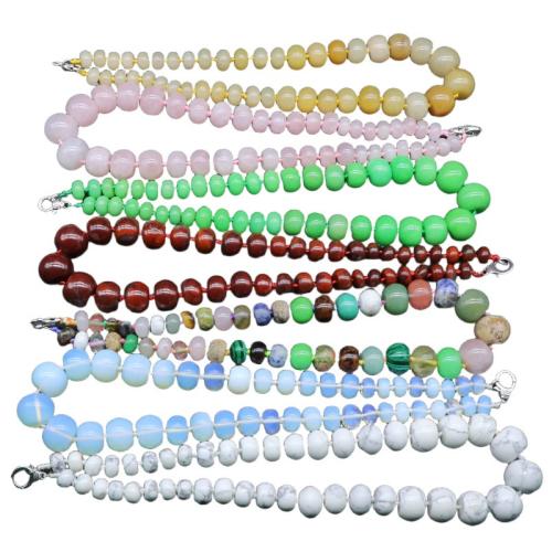 Gemstone Muince, Abacus, ábhair éagsúla do rogha & unisex, Fad Thart 48 cm, Díolta De réir PC